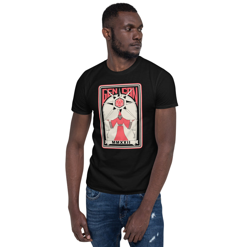 Gen Con 2022 Retro Wizard T-Shirt | Rollacrit