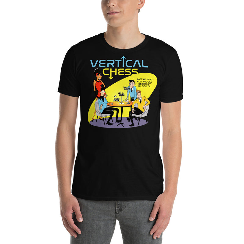 Vertical Chess T-Shirt | Rollacrit