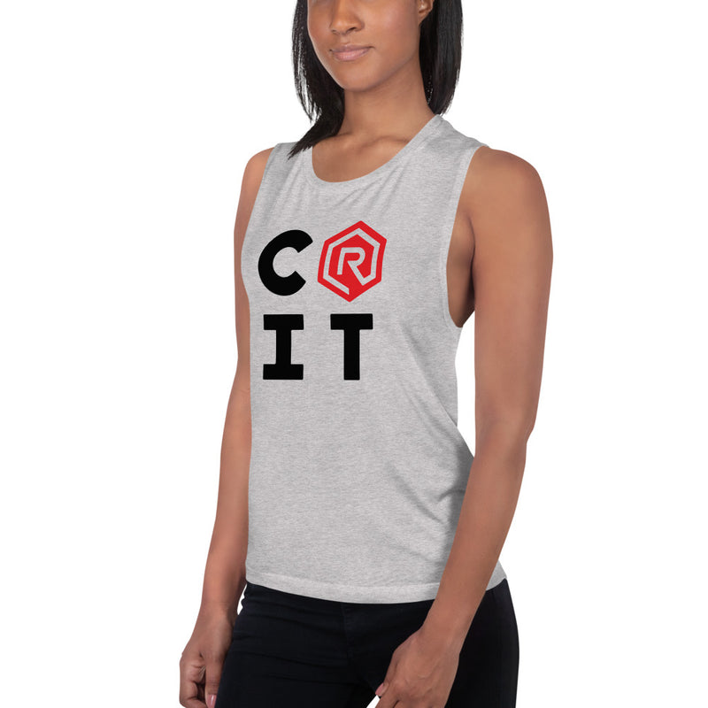 CRIT Logo Muscle Tank | Rollacrit