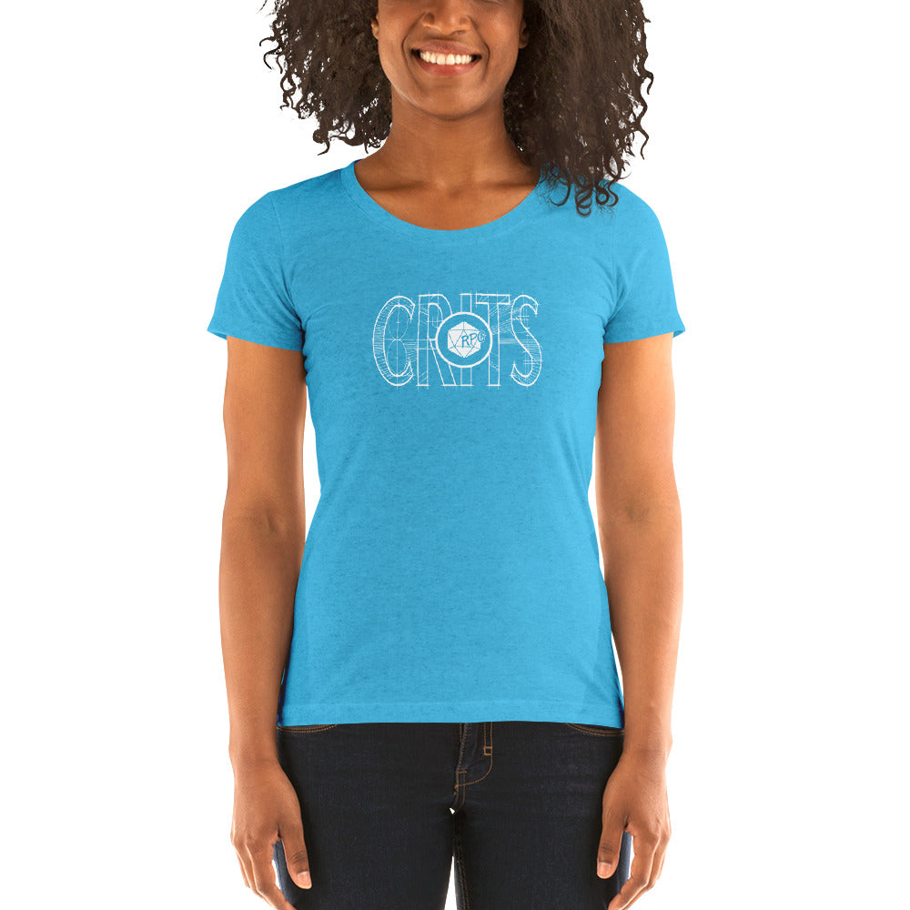 RPG Crits Fitted T-Shirt | Rollacrit