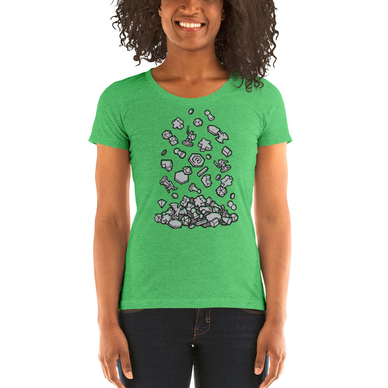 Crit Falls Apart Fitted T-shirt | Rollacrit