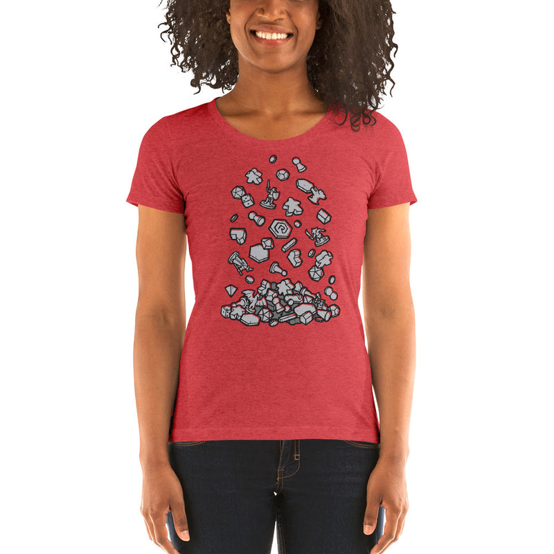 Crit Falls Apart Fitted T-shirt | Rollacrit