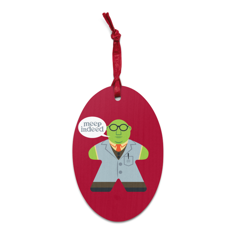 Mupple Meeple Indeed Wooden Ornament Magnet